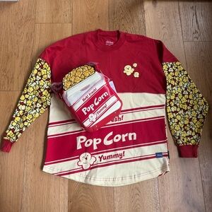 Disney Destination D23 MOG WDI El Capitoon Popcorn Loungefly CROSSBODY & Jersey